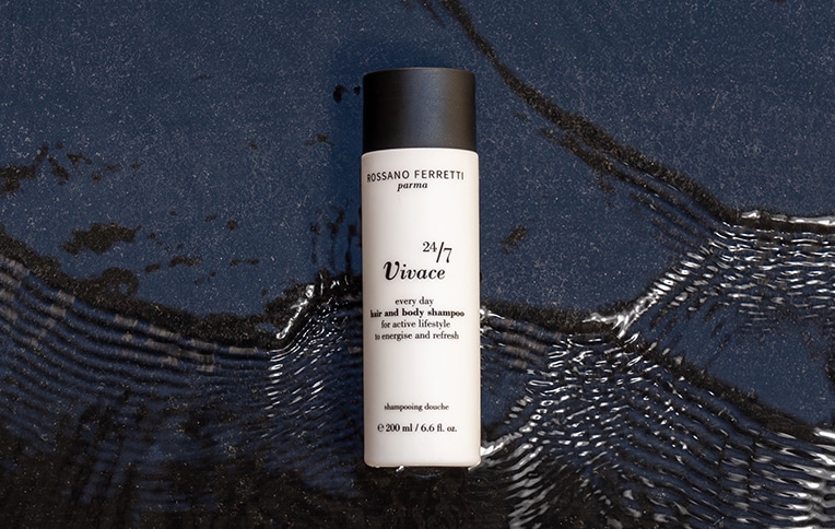 Immagine dello Shampoo Energizzante Vivace di Rossano Ferretti Parma. 