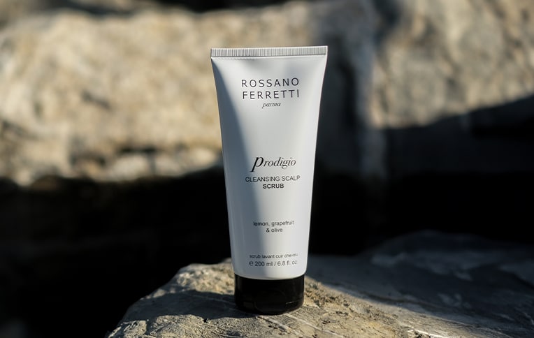 Rossano Ferretti Parma's Prodigio scalp scrub.