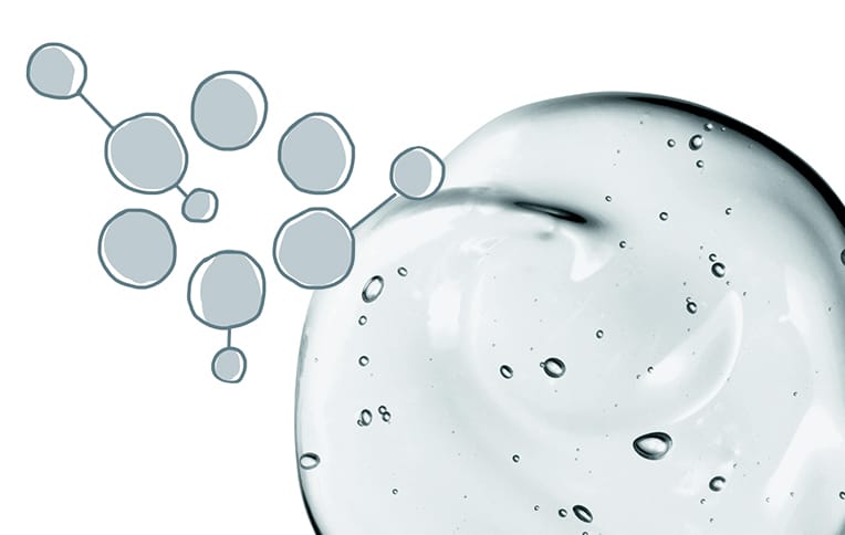 image of hyaluronic acid texture