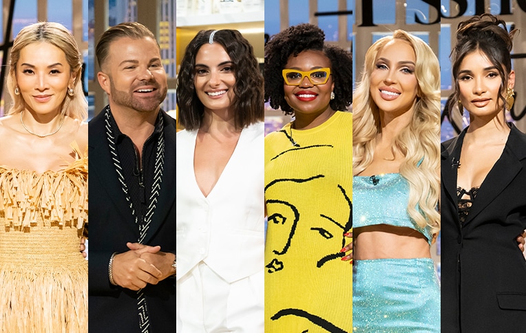 image featuring all the special guests/influencers from each episode of HairStyle: The Talent Show.