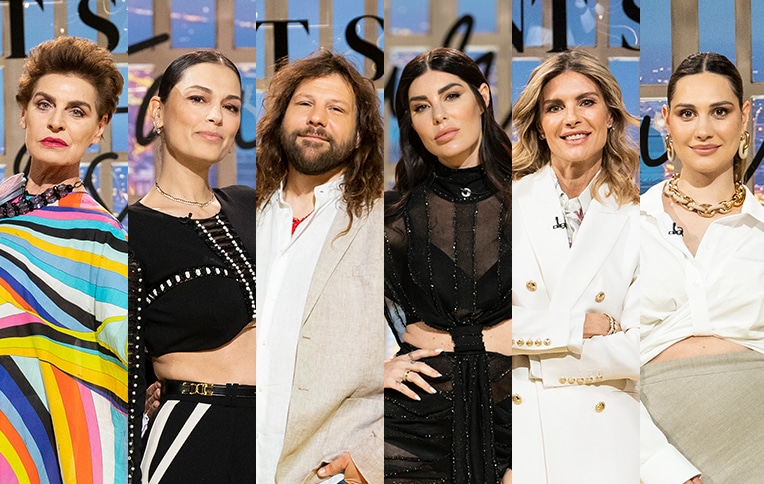 immagine con tutti gli ospiti/influencer di ogni puntata di HairStyle: The Talent Show