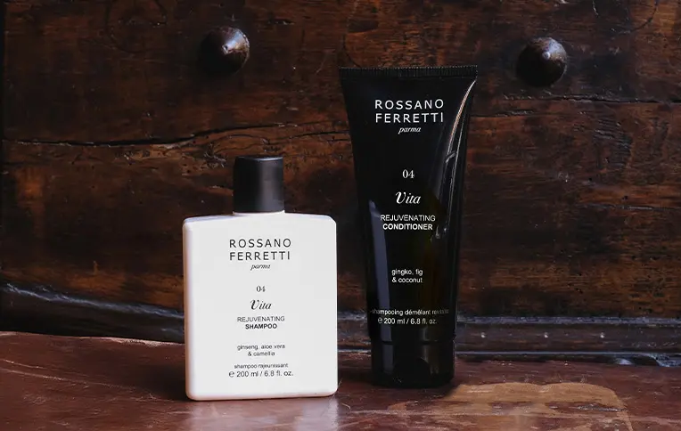 Rossano Ferretti Parma's Vita rejuvenating shampoo and mask 