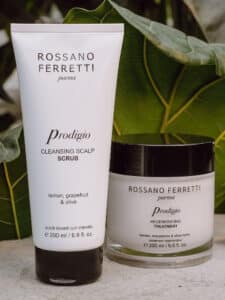 Image of Rossano Ferretti Parma's Prodigio scalp scrub and rejuvenating treatment.