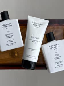Immagine degli shampoo di Rossano Ferretti Parma.