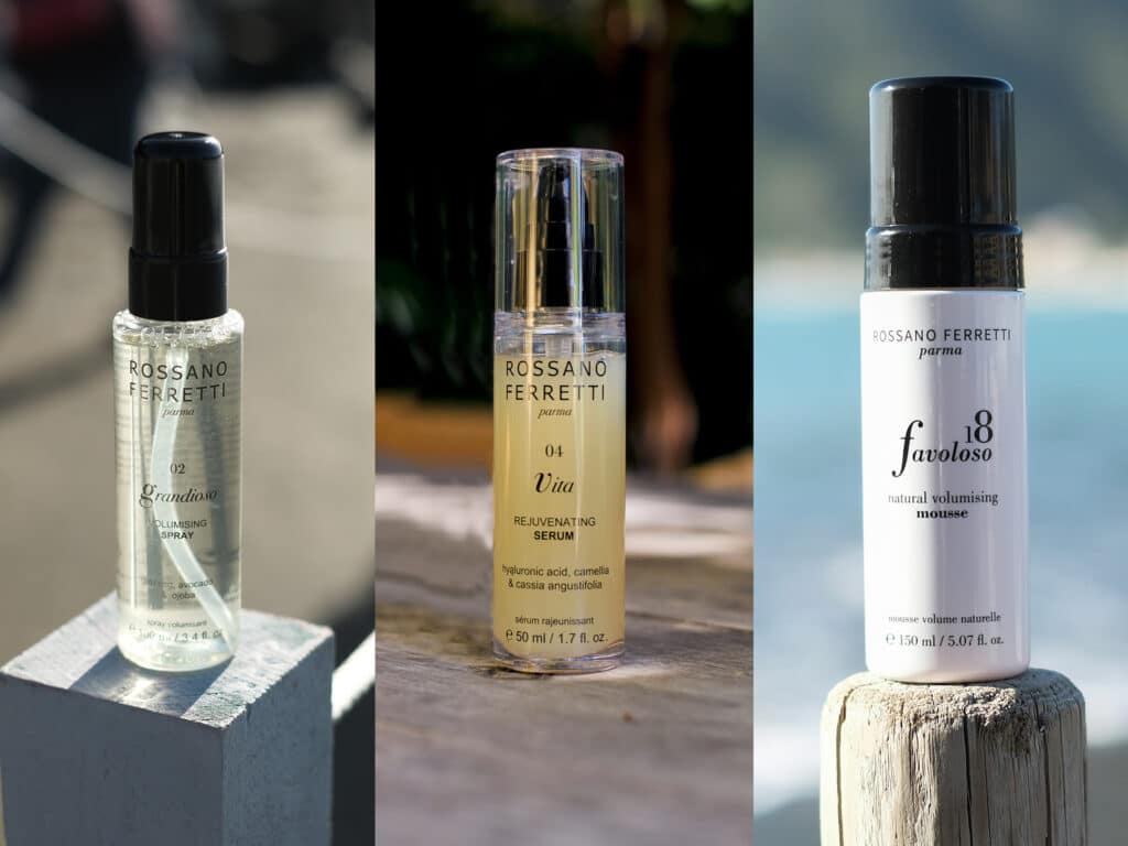 Image of Rossano Ferretti Parma's styling products 