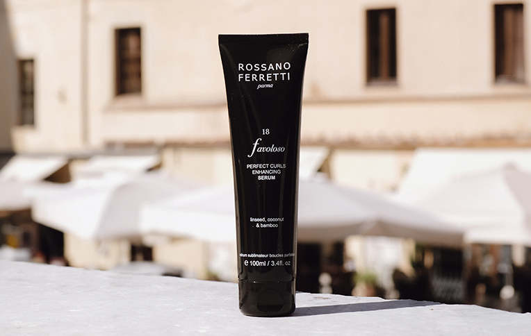 Rossano Ferretti Parma's Favoloso perfect curls enhancing serum.