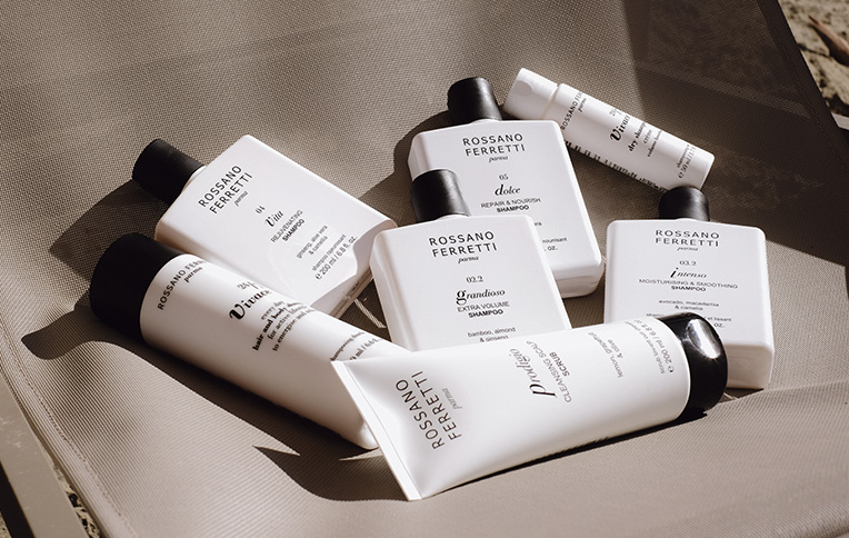 Rossano Ferretti Parma's shampoos