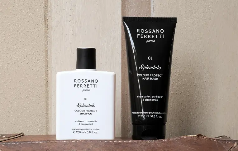Rossano Ferretti Parma's Splendido Colour Protect shampoo and Mask