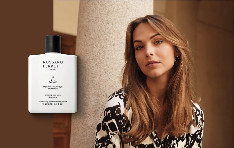 Shampoo idratante Dolce di Rossano Ferretti Parma.