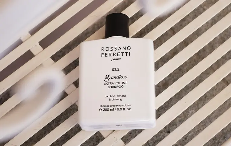 Shampoo volume Grandioso di Rossano Ferretti Parma.