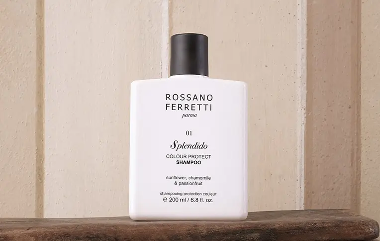 Shampoo protezione colore Splendido di Rossano Ferretti Parma.