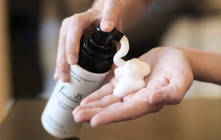 Rossano Ferretti Parma's Favoloso volumising mousse.