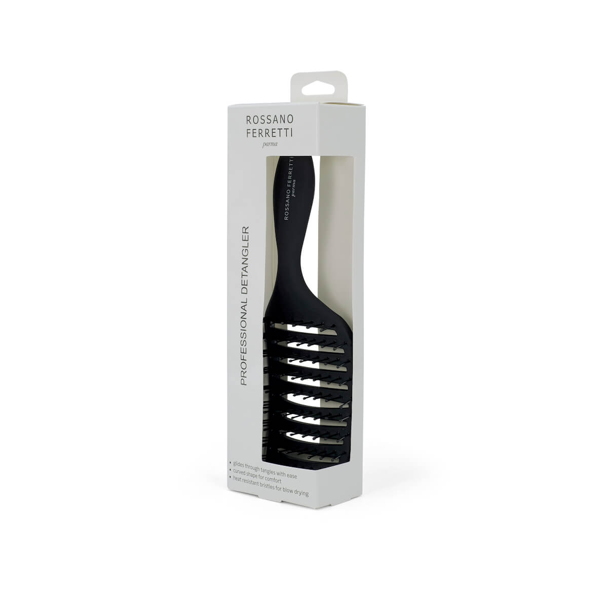 Dry & Wet Brush - Detangles Hair, Mini/White